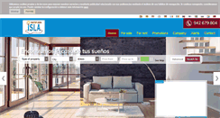 Desktop Screenshot of islainmobiliaria.com