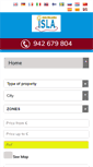 Mobile Screenshot of islainmobiliaria.com